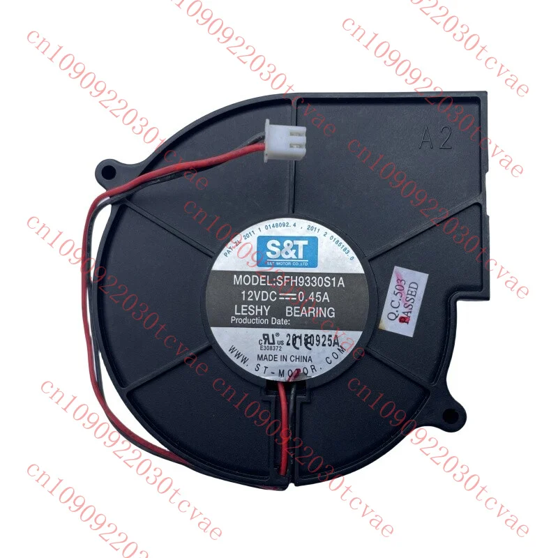 

For S&T Cooler SFH9330S1A DC12V 0.45A 2-Pin Cooling Fan