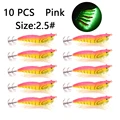 Pink 2.5 10PCS