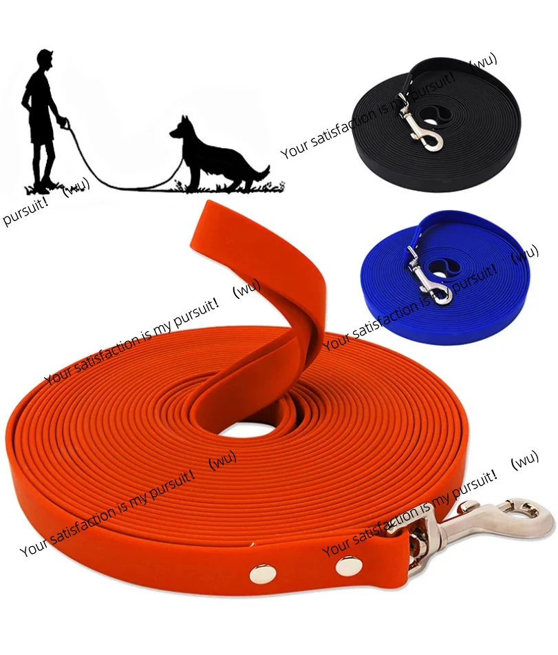 Waterproof Pet Leash PVC Easy to Clean Walking Training Leash 3/5/10/15 meters