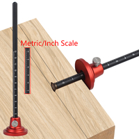 Wheel Marking Gauge Metric/Inch Woodworking European Style Scriber Carpentry Parallel Line Drawing Mortise Wood Scribe Tool