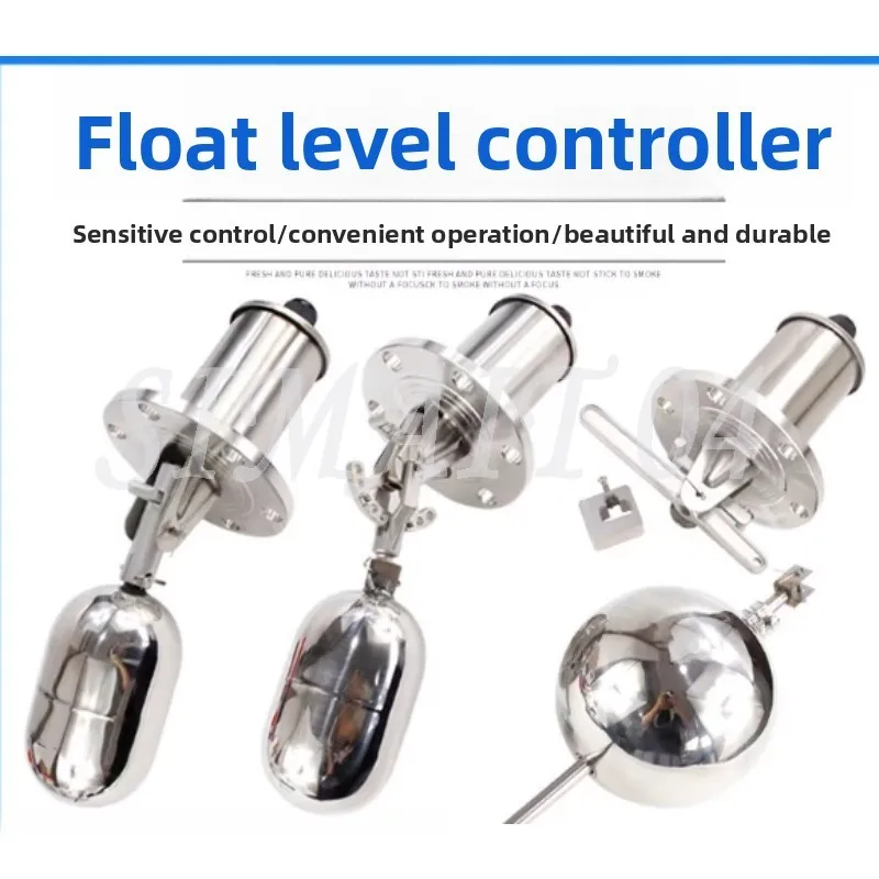 

Stainless Steel Horizontal Installation Liquid High Temperature Float Water Tank Level Sensor Switch