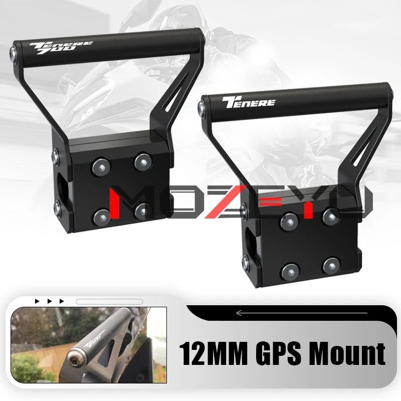 

For Yamaha Tenere 700/Rally/World Raid 2019-2026 2025 Phone GPS Navigation Holder Bracket Mount Super Tenere XTZ1200 2014-2024