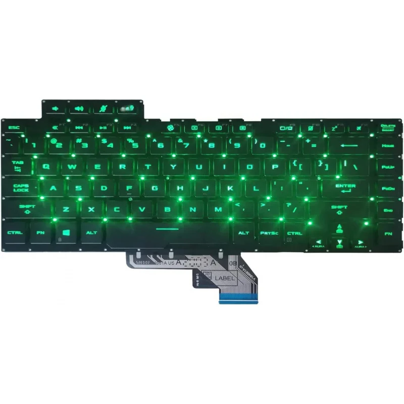 LL+ New for Asus ROG GX502 GX502GW GX502GV GX502LWS GX502LXS US keyboard Backlit
