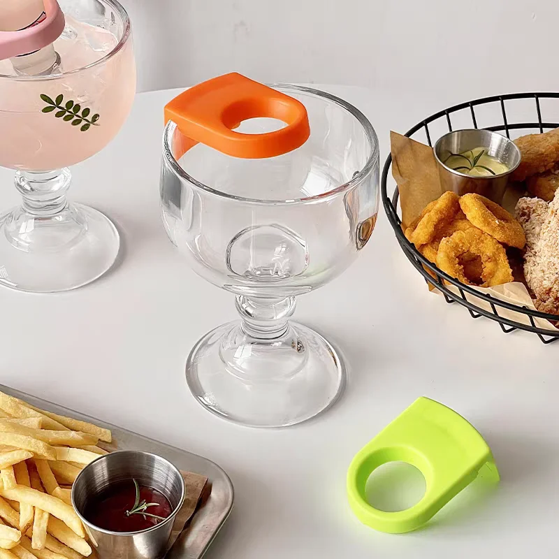 100pcs/Set Bottle Buckle Holders ABS Plastic Drink Clips Cocktail Snaps For Beer Glass Bottle Buckle Holders Beer Cocktail Kit