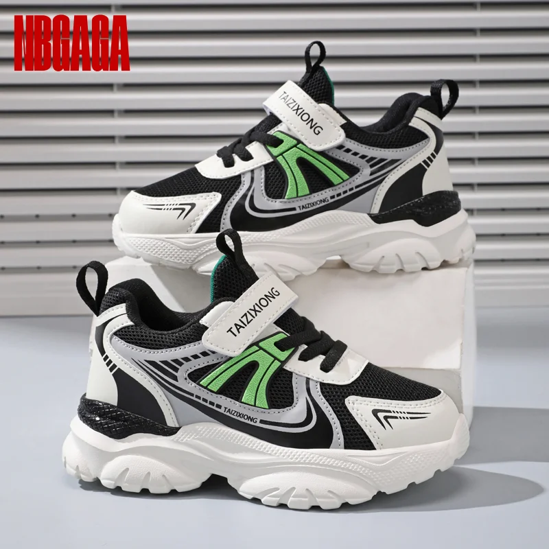 

Boys Running Shoes Breathable Mesh Sports Sneakers Kids Non-Slip Tennis Shoes Lightweight Comfortable Athletic Children Trainers