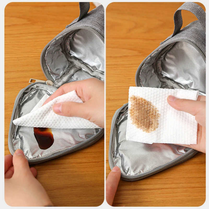 Mini Triangular Insulation Bag Aluminum Foil Thermal Cooler Lunch Tote Student Rice Ball Bag Lunch Box Bento Lunch Carry Bags