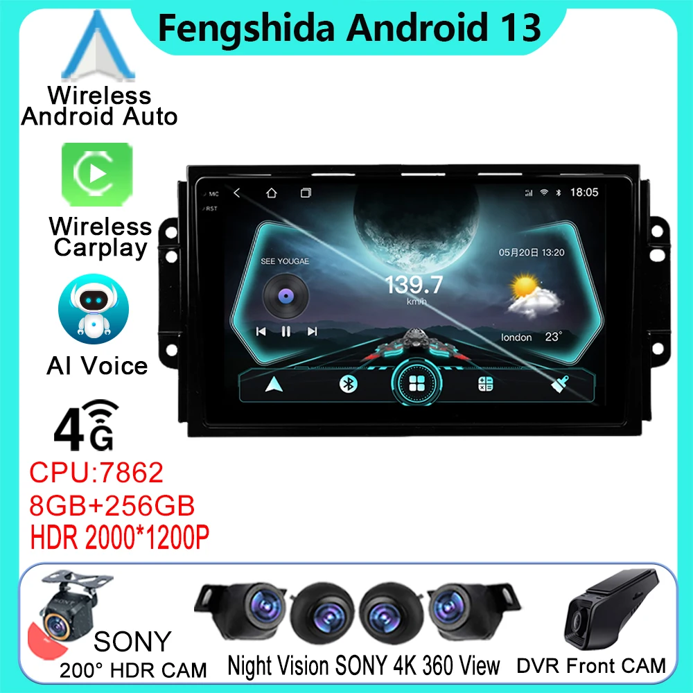 

Car Radio For Chery Tiggo 3 2016 - 2018 Android Auto Carplay Video Player GPS Navigation Multimedia Stereo 5G WIFI No 2din DVD