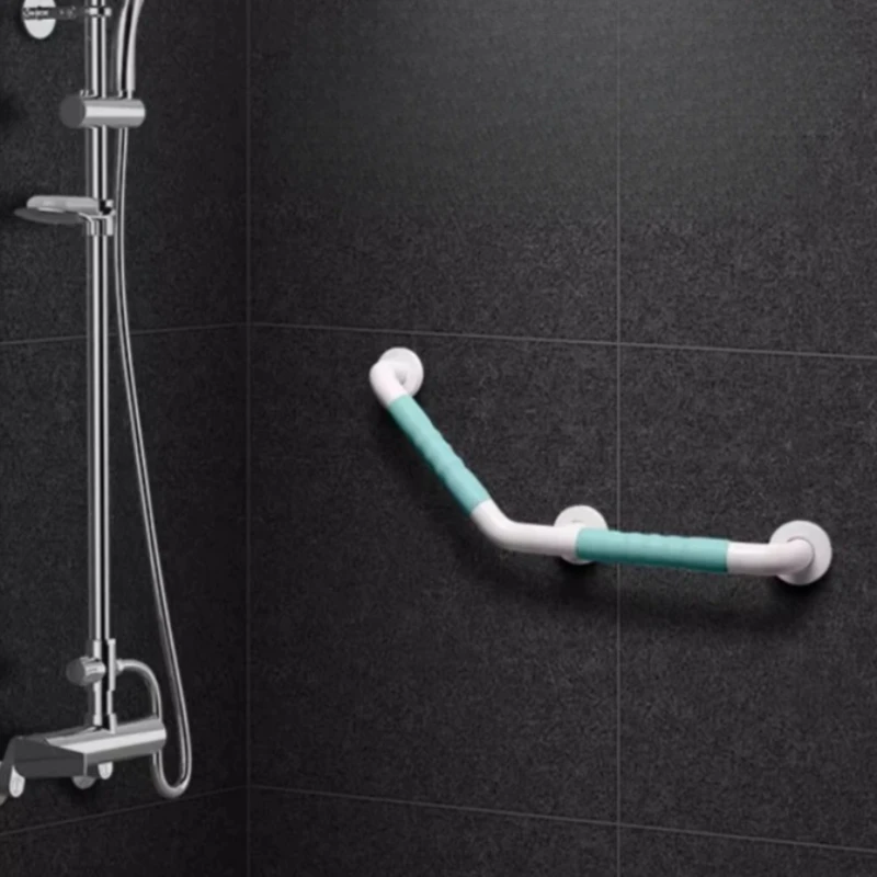 135° Non-slip Handrail Grab Bars Shower Handle Bathtub Rail Shower Safety Support Fixed Toilet Shower Barrier-free Armrest