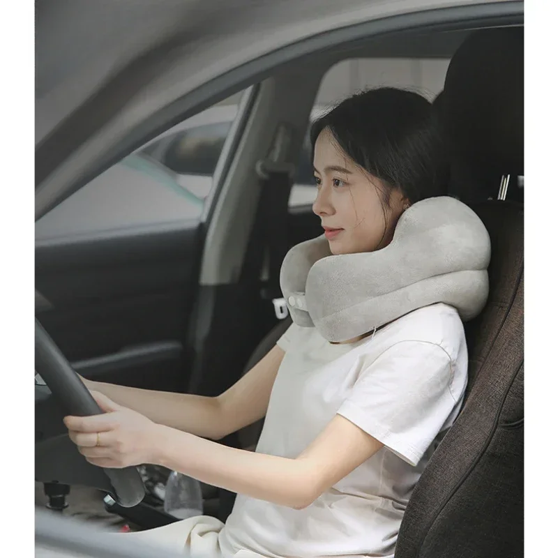 High-speed Rail Train Portable Car Office Nap Neck Pillow Body Pillow U-shaped Pillow Neck Hump Airplane Travel Sleeping