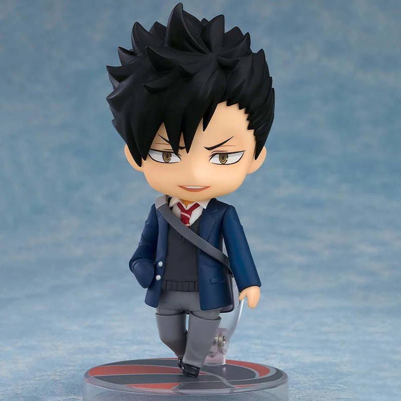 Haikyu!! Original goodsmile no.2661 kuroo tetsurou uniforme ver figura de ação decoração colecionável encaixotado modelo boneca ornamento