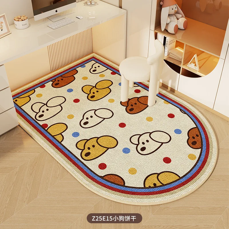 Ins Style Dressing Table Mat For Living Room Study Gaming Room Wheelchair Protection Rug Easy To Clean ，Home Decor Accessory