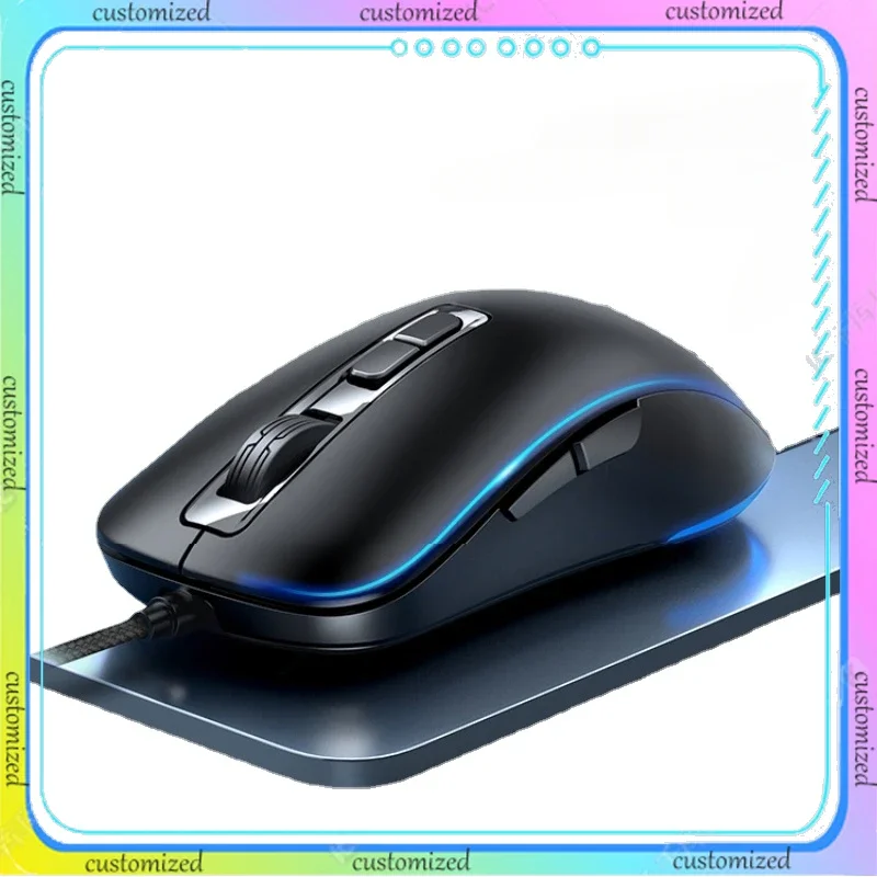 Original Xinmeng M383 Wired USB Mouse High-looking Personalized Girly Silent Ergonomically Designed Office or Gaming Mouse