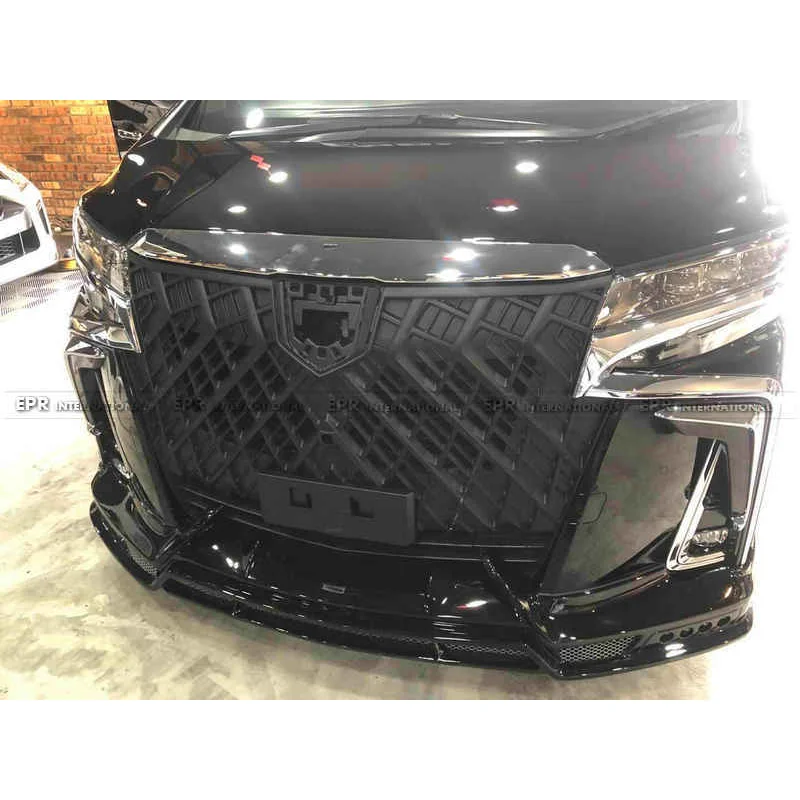 

Передняя решетка в стиле WD для Toyota Alphard 30 серии | Компонент внешнего стайлинга передней части