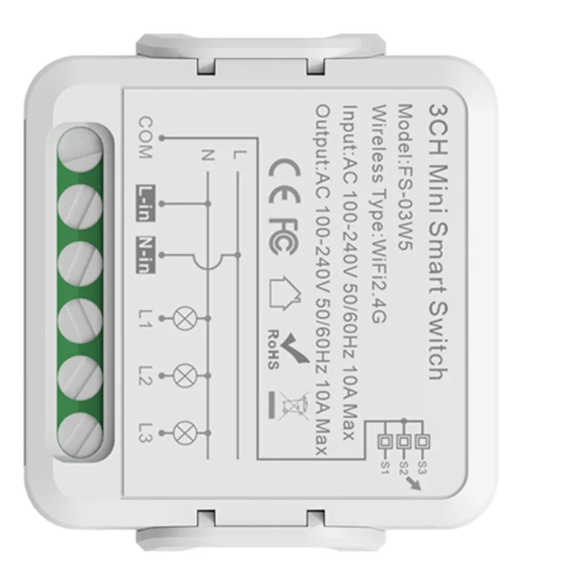 

BMBY-Mini Модуль штор Zigbee Мини Wi-Fi Модуль штор Модуль штор TUYA Голосовой переключатель