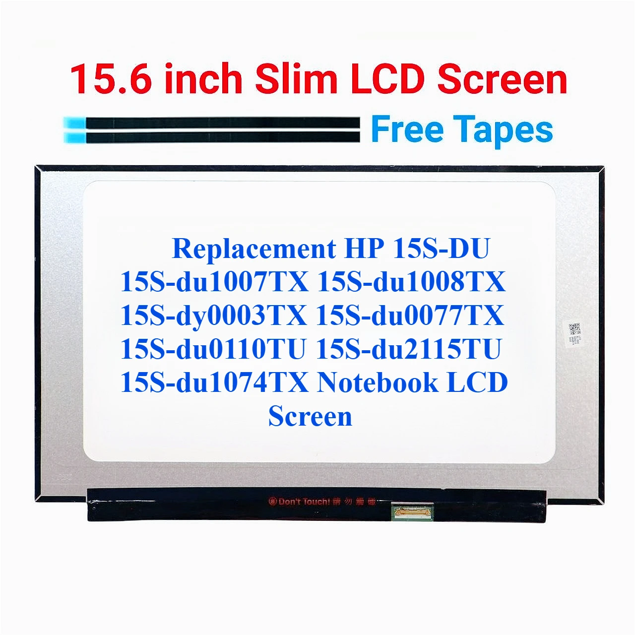 

Для 15S-du1007TX 15S-du1008TX 15S-dy0003TX 15S-du0077TX 15S-du0110TU 15S-du2115TU 15S-du1074TX ЖК-экран ноутбука
