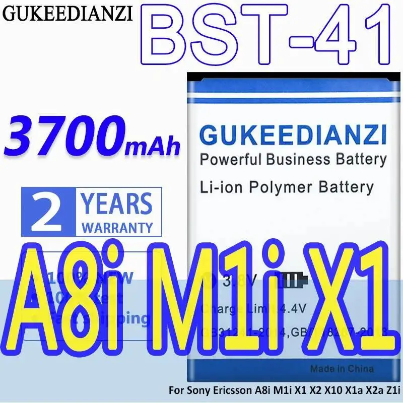 

Bst-41 Mobile Phone Battery High Capacity 3700Mah For Sony Ericsson A8i M1i X1 X2 X10 X1a X2a Z1i