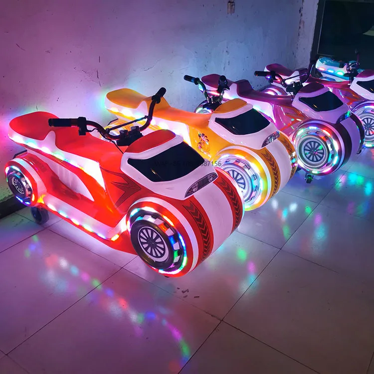 

Hot Sale Children Electric Vehicleew Design Light-emitting Motorcycle Bumper Car Plaza Play Equipment Electric Motorcycles