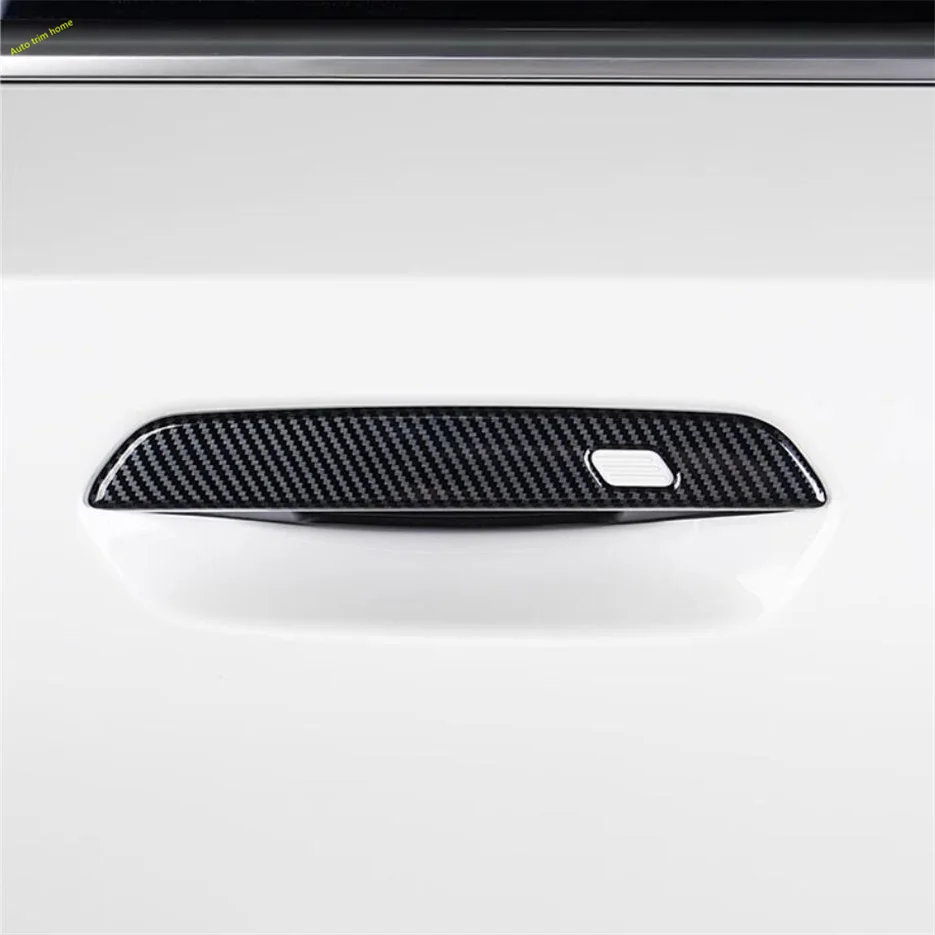 

Outside Door Rearview Mirror Cap Door Handle Calsing Bowl Decoration Cover Trim For BMW 5 Series G60 2024 2025 Car Accessories