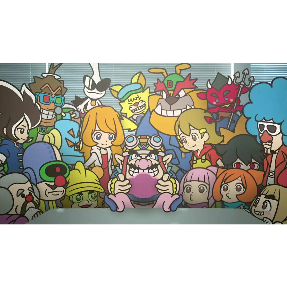 نينتندو سويتش-WarioWare احصل عليه معا-دعم التلفزيون منضدية وضع لعبة النخيل