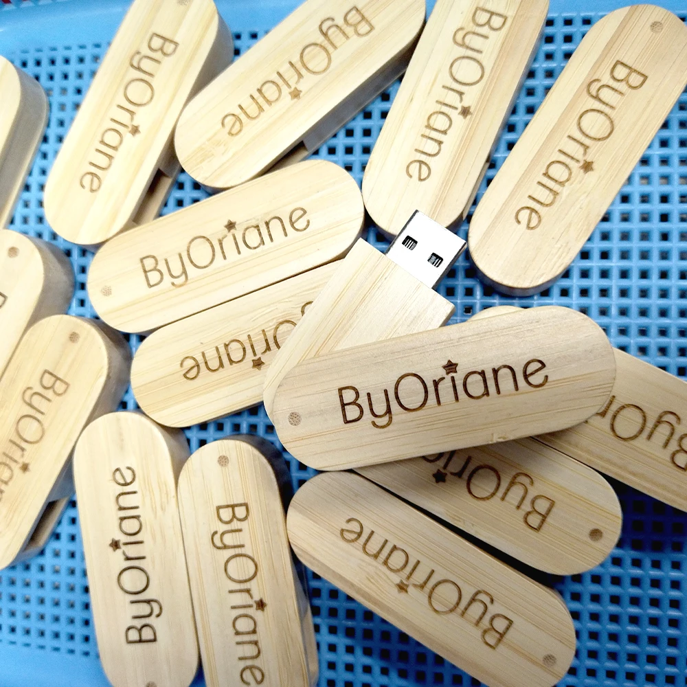 10/30/50 個/ロット高速 USB 2.0 フラッシュドライブ木製ペンドライブ 8GB 16GB 32GB 64GB 128GB メモリスティック結婚祝い (無料ロゴ)