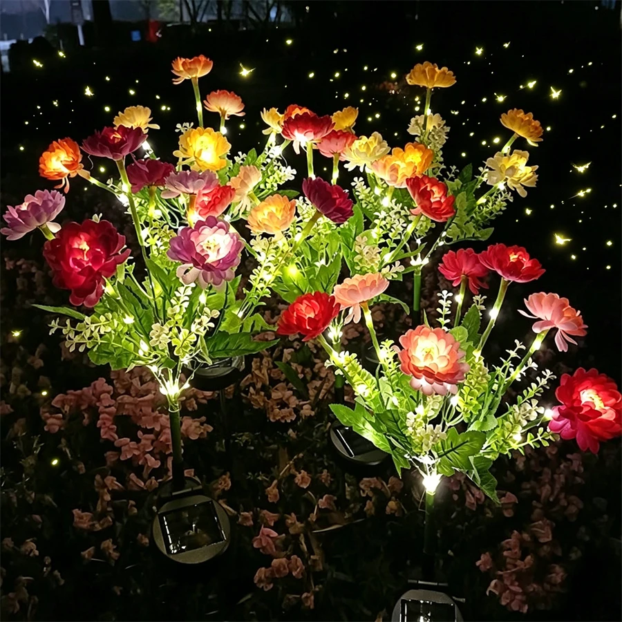 

Outdoor Solar Snowdrop Light Solar Garden Light for Yard Garden Path Sidewalk Terrace Festival Lawn Decoration Wedding Party