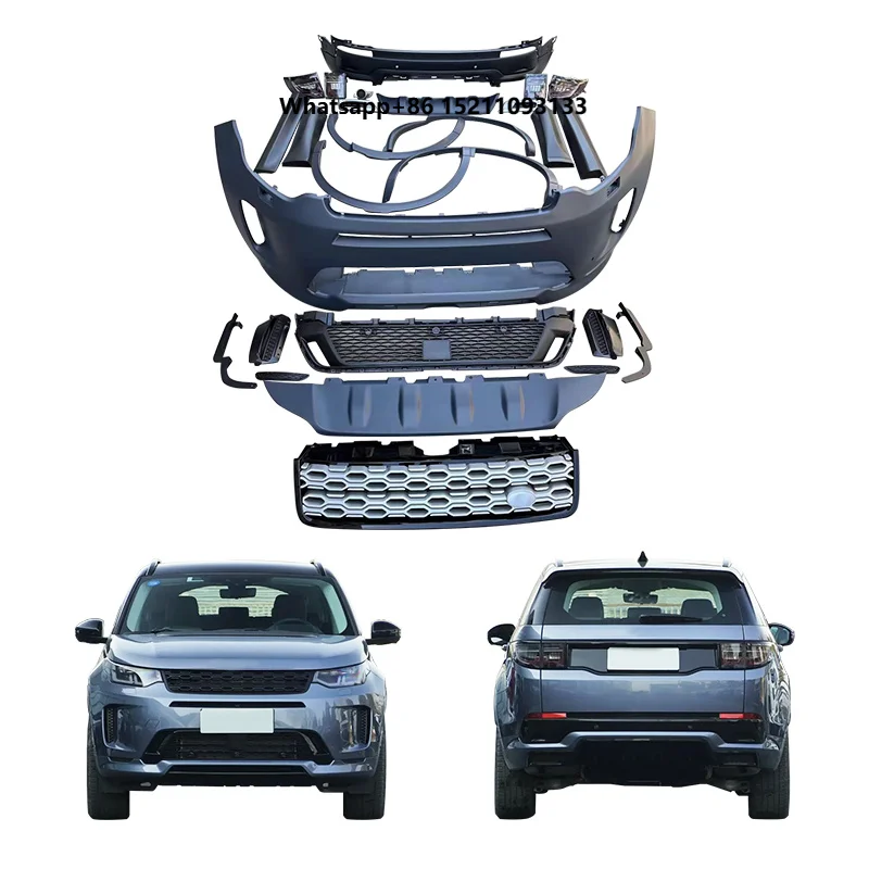 2016-2019 Car Modification and Upgrade 2020 Discovery Sport Body Kit Front Bumper Rear Bumper for  Discovery
