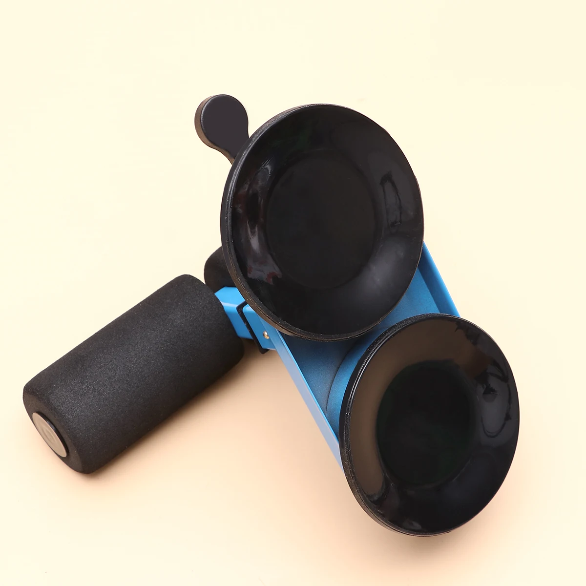 

Abdominal Machine Crunches Aid Blue Adjustable Foot Barrier Waist Fat Reduction Household Fitness Belly Roll Equipment ABS