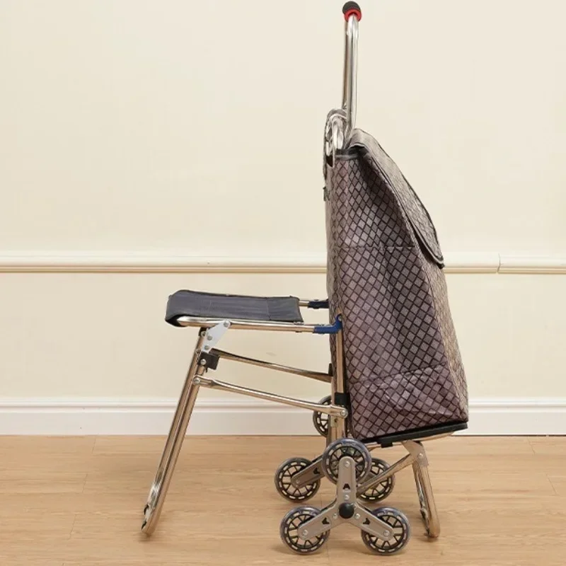 Рисунок 4 - Тележка для покупок для пожилых людей с сиденьем