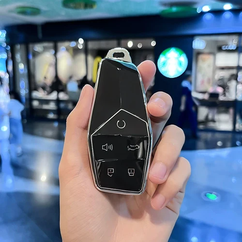 Funda de TPU para llave de coche, funda protectora remota, bolsa, soporte para llavero Fob para MG One 2022 2023 2024, accesorios interiores