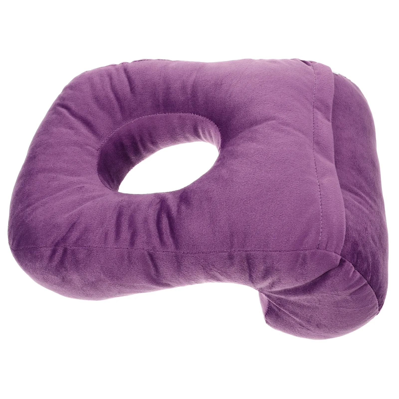 Soft Nap Pillow Hollow Breathable Ergonomic Design Office School Library Desk Cushion Supports Neck Relieves Fatigue