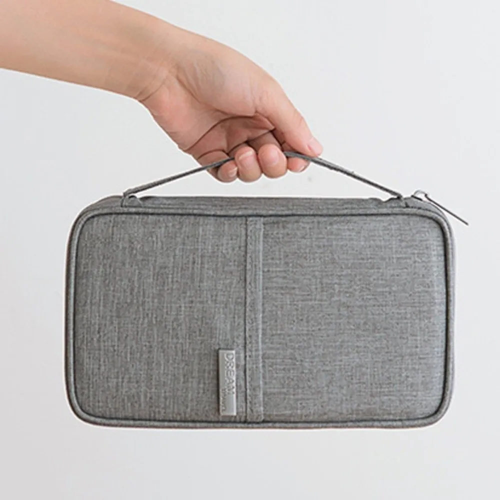 

Large Capacity Passport Bag Purse Portable Travel Wallet Card Holder Multifunctional Card Storage Bag Travel Accessories