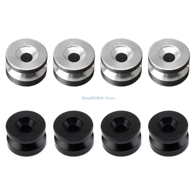 

T3LF Motorcycle Luggage Bushing Pad Universal 4Pcs Top Trunk Bracket Spacers