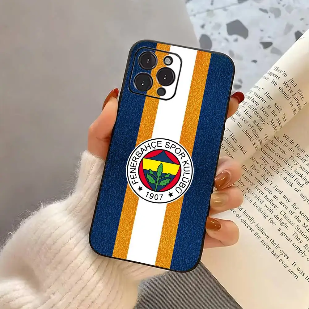 Cool T-Turkey Fenerbahce-Es Pattern Phone Case Silicone Soft For IPhone 17 16 15 14 13 12 11 X XR Plus Pro Max Plus