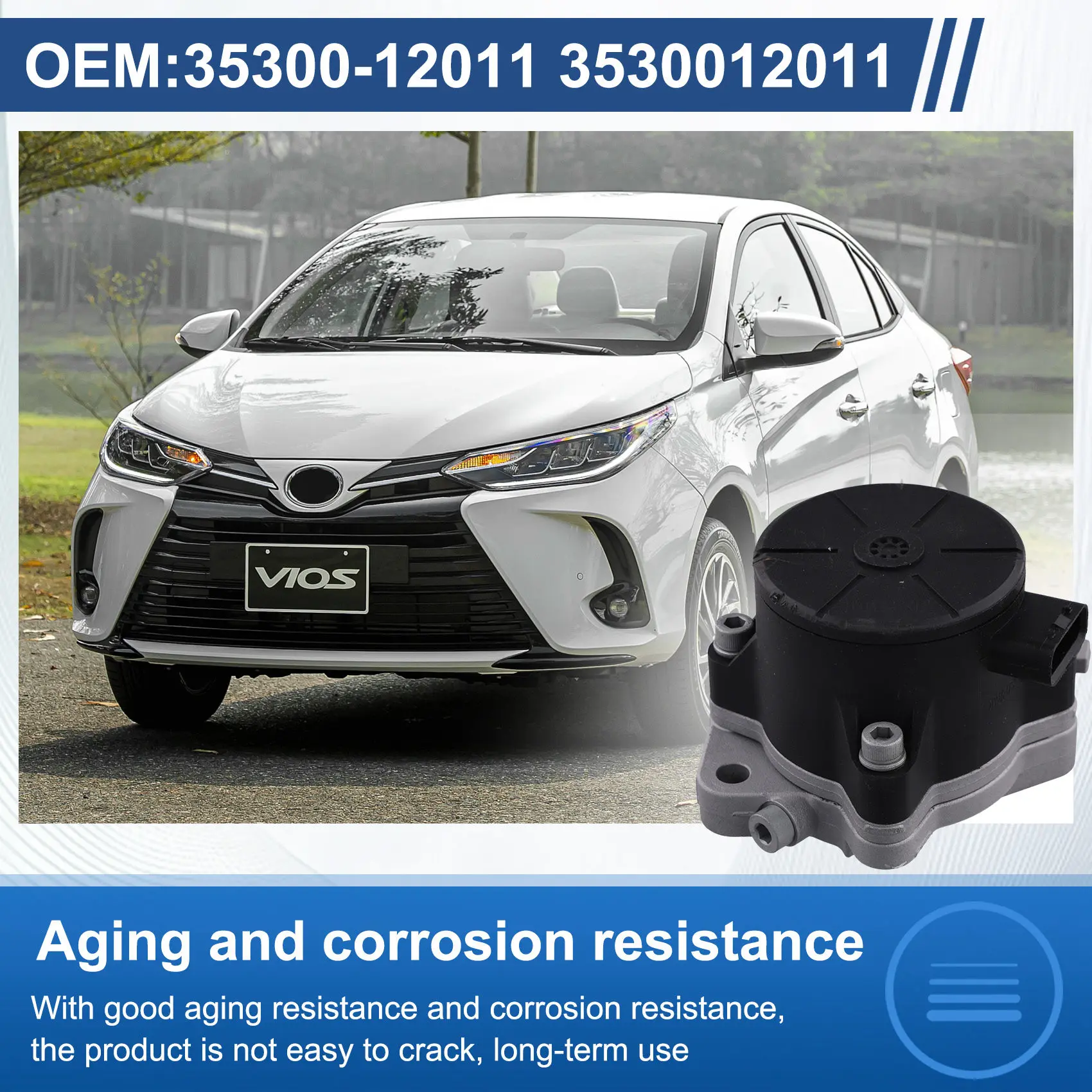 

Масляный насос двигателя W для Toyota Vios Yaris L Yaris L Corolla Levin 2016-2023, трансмиссия автомобиля 35300-12011 3530012011