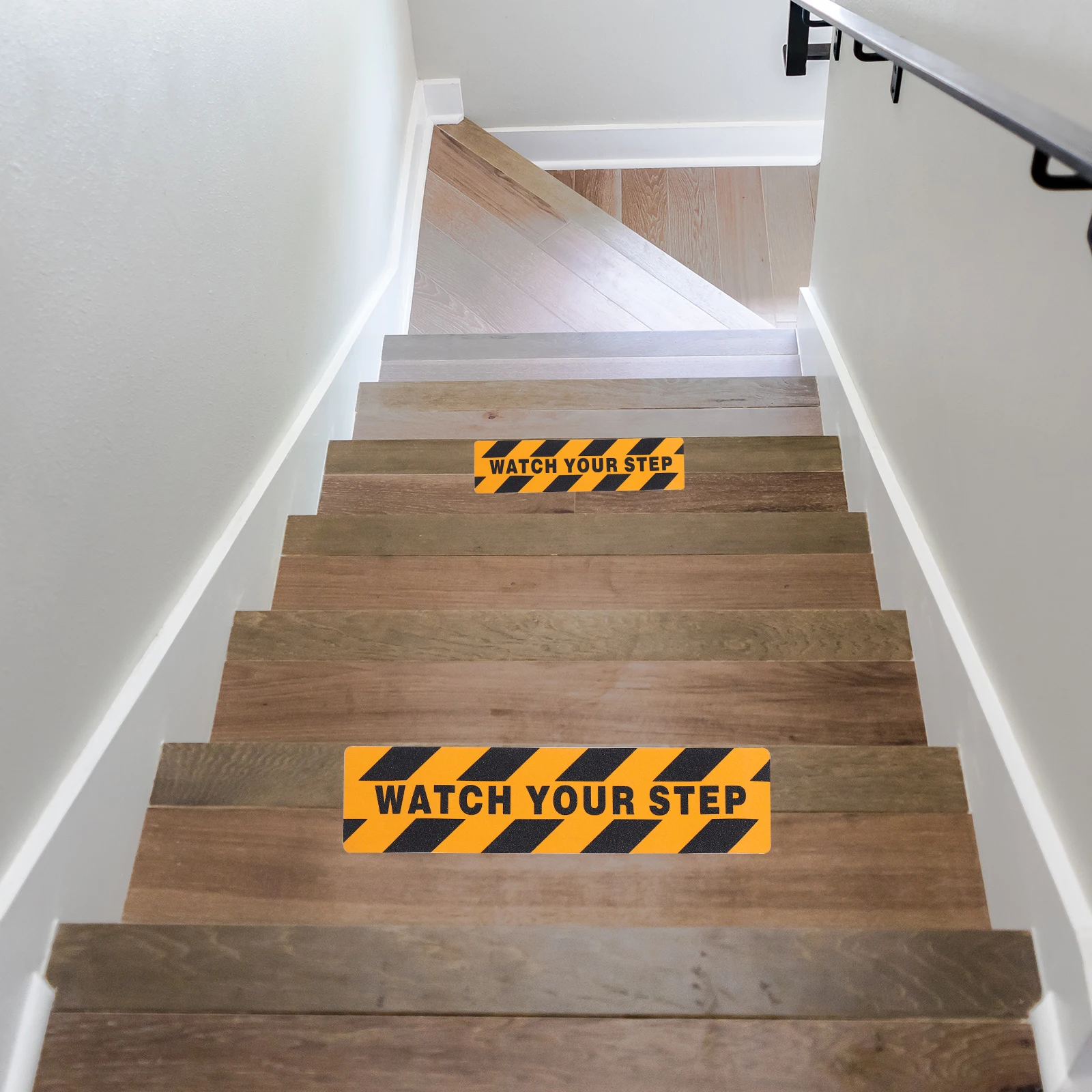 

Nonslip Safety for Steps Adhesive Watch Your Step Floor Adhesive Decals Wet Slippery Sign Stickers PET