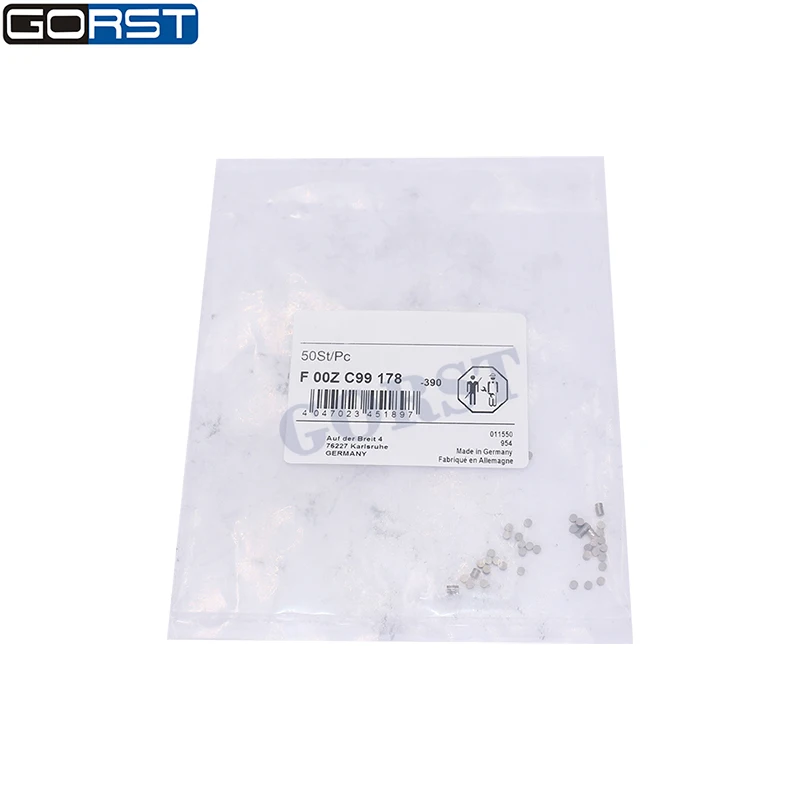 50 Pcs Repair Kit Component F00ZC99178 for Bosch Car Auto Part for Common Rail Injector