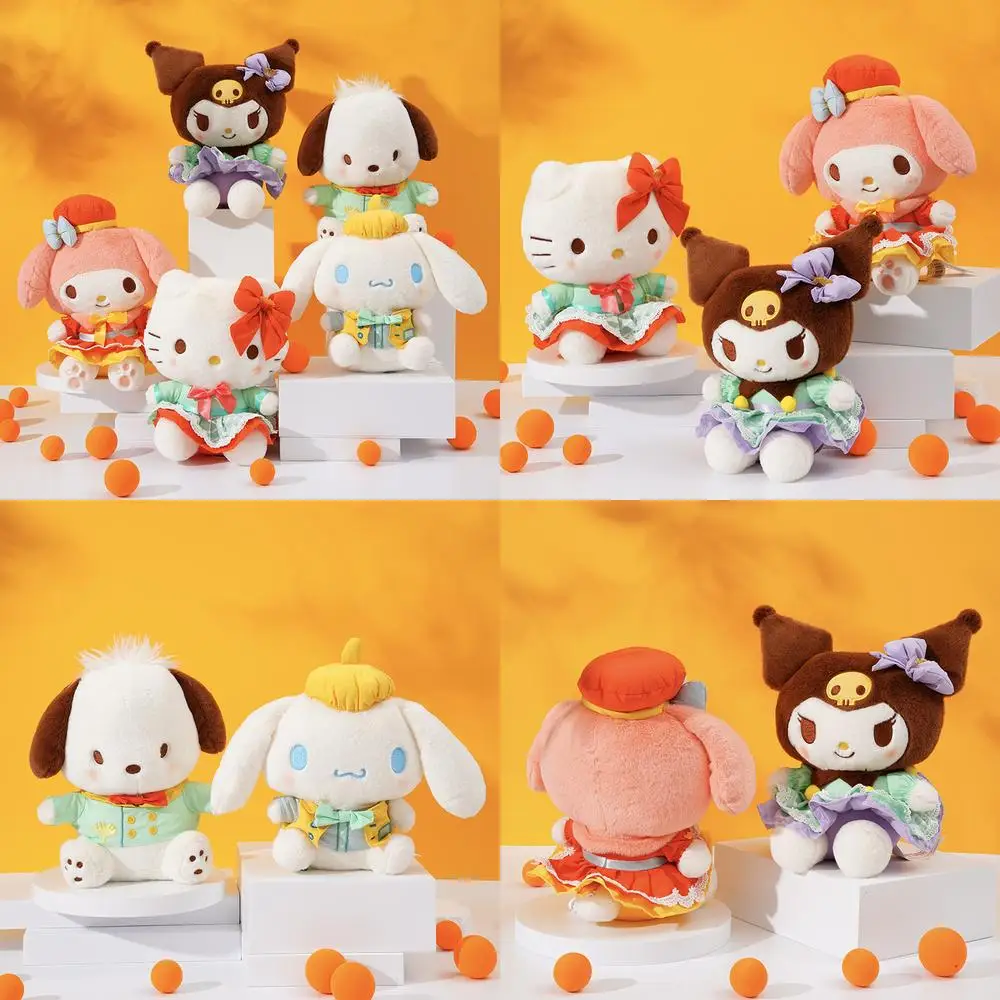 

Sanrio Kawaii Plush Toy Kuromi My Melody Cocomi KT Big Eared Dog Stuffed Doll Kids Birthday Gift