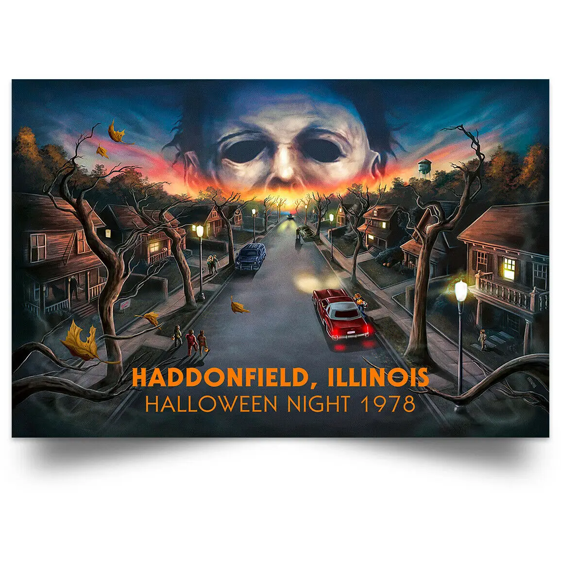 Halloween Kills Michael Myers Team Horror MOVIE Picture Art Film Print Silk Poster for Your Home Wall Decor 24x36inch