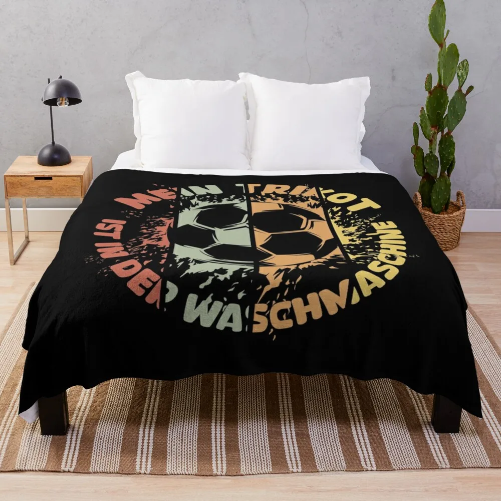 Football funny sayings ball explosion jersey laundry funny Throw Blanket Beautifuls Polar Plaid Summer Beddings Blankets