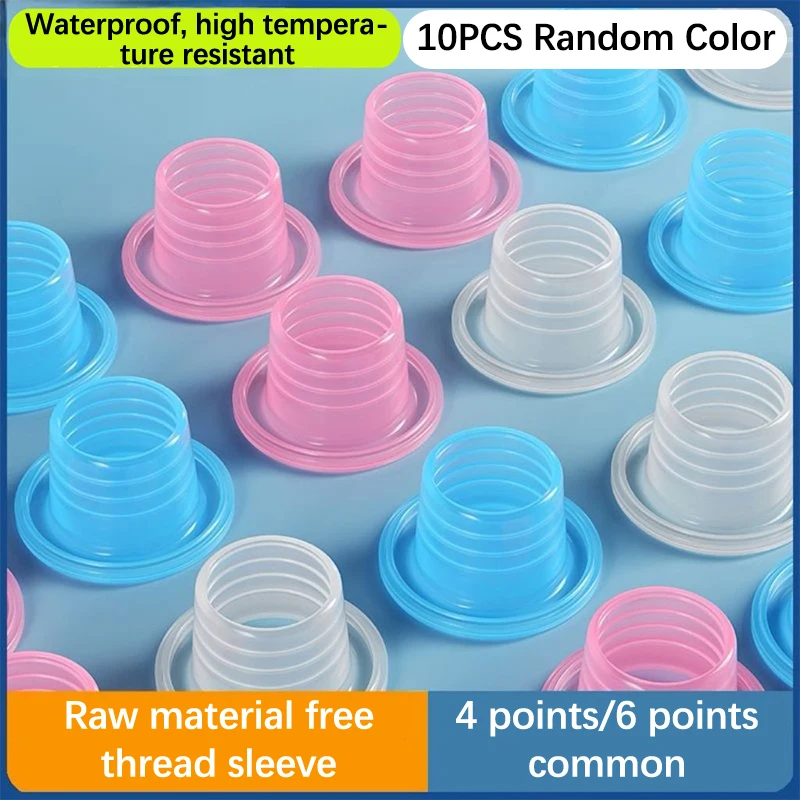 10Pcs Faucet Leak-Proof Sealing Gasket Silicone Free Tape Waterproof Sealing Ring