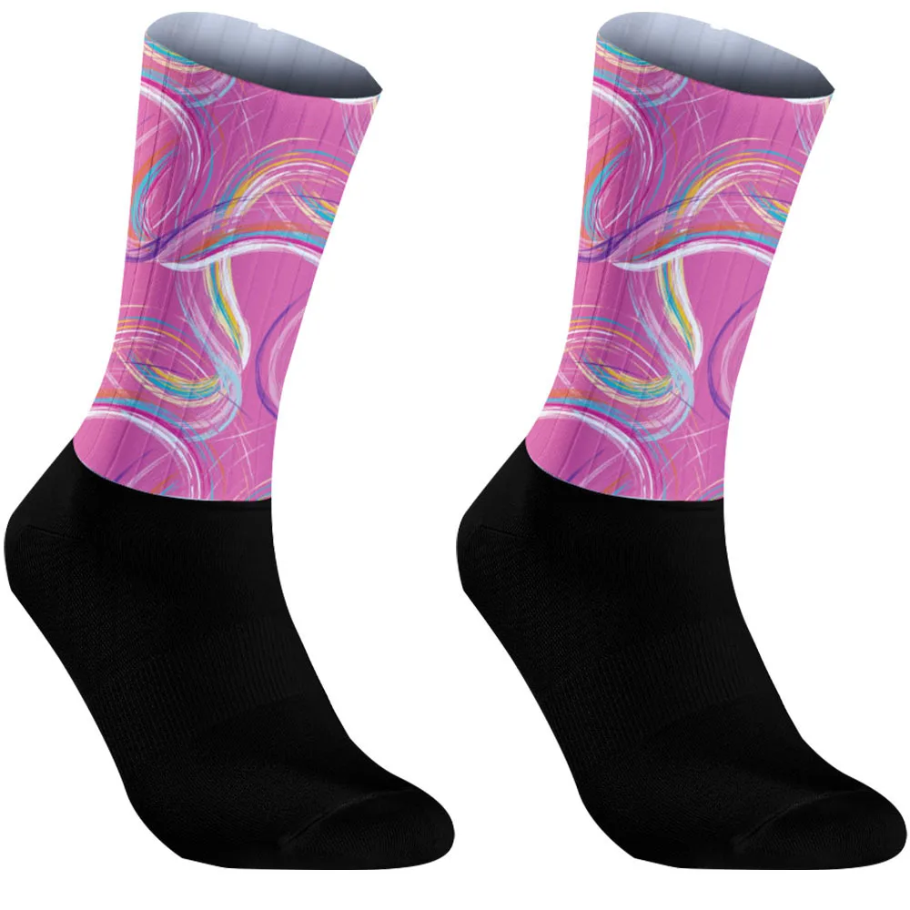 2025 Nuovi calzini a compressione specifici da competizione, taglio tridimensionale, migliorano le prestazioni atletiche!