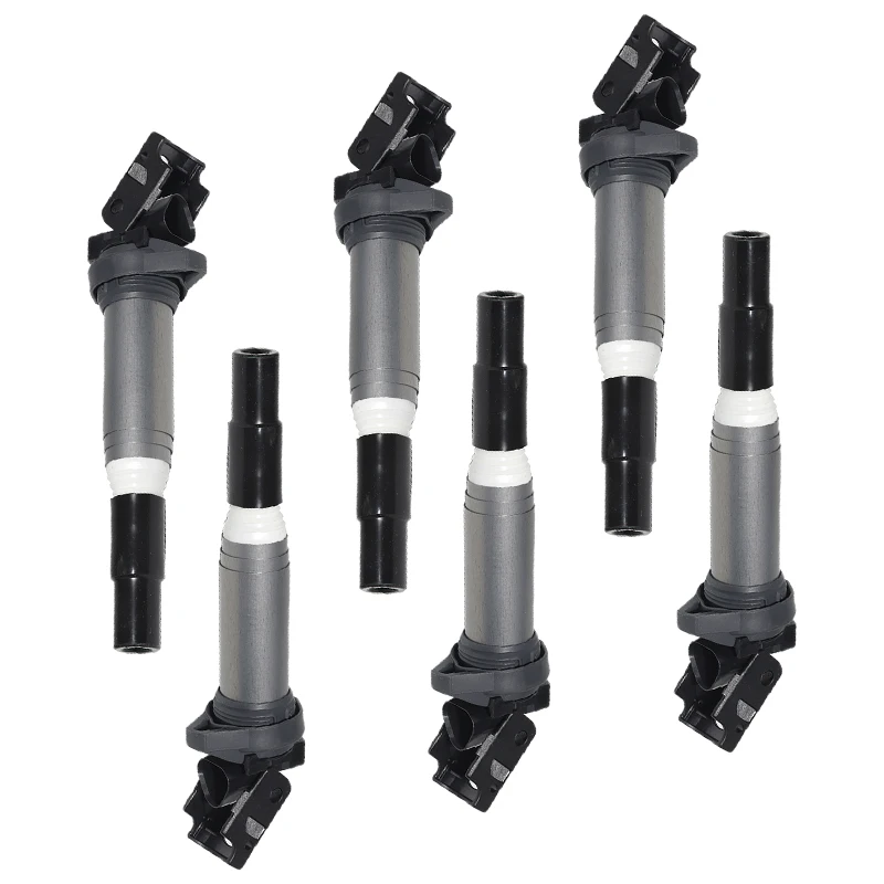 

6PCS Ignition Coil For BMW 1 3 5 6 E60 E63 E64 E81 E82 E87 E88 E90 E91 E92 E93 316i 318i 320i 325i 328i 330i 520i 12137559842