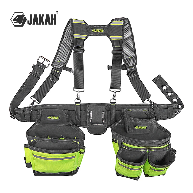 Jakah Tool Belt, Tool Rig, Durable, Premium Tool Belt Organizer HL047