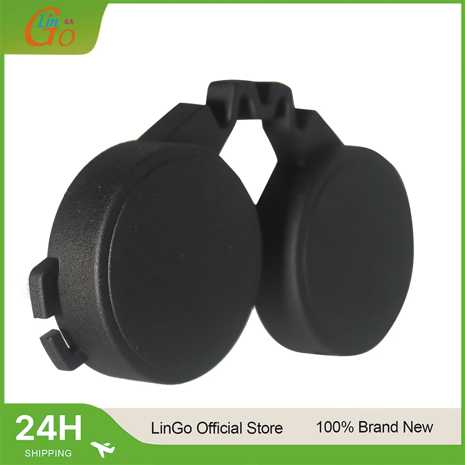 Capuchons de protection en caoutchouc pour objectif et oculaire des jumelles LinGo 41,8 mm, anti-poussière, pour jumelles compactes, meilleure protection