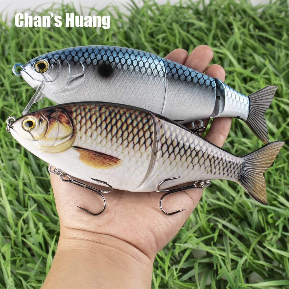 

Многосоставная плавающая приманка Chan's Huang Big Game 7 дюймов для рыбалки, тонущие приманки, глайд-бейты для рыболовных снастей