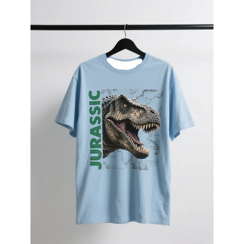 

MOTO — быстросохнущая футболка для взрослых с 3D-принтом динозавра