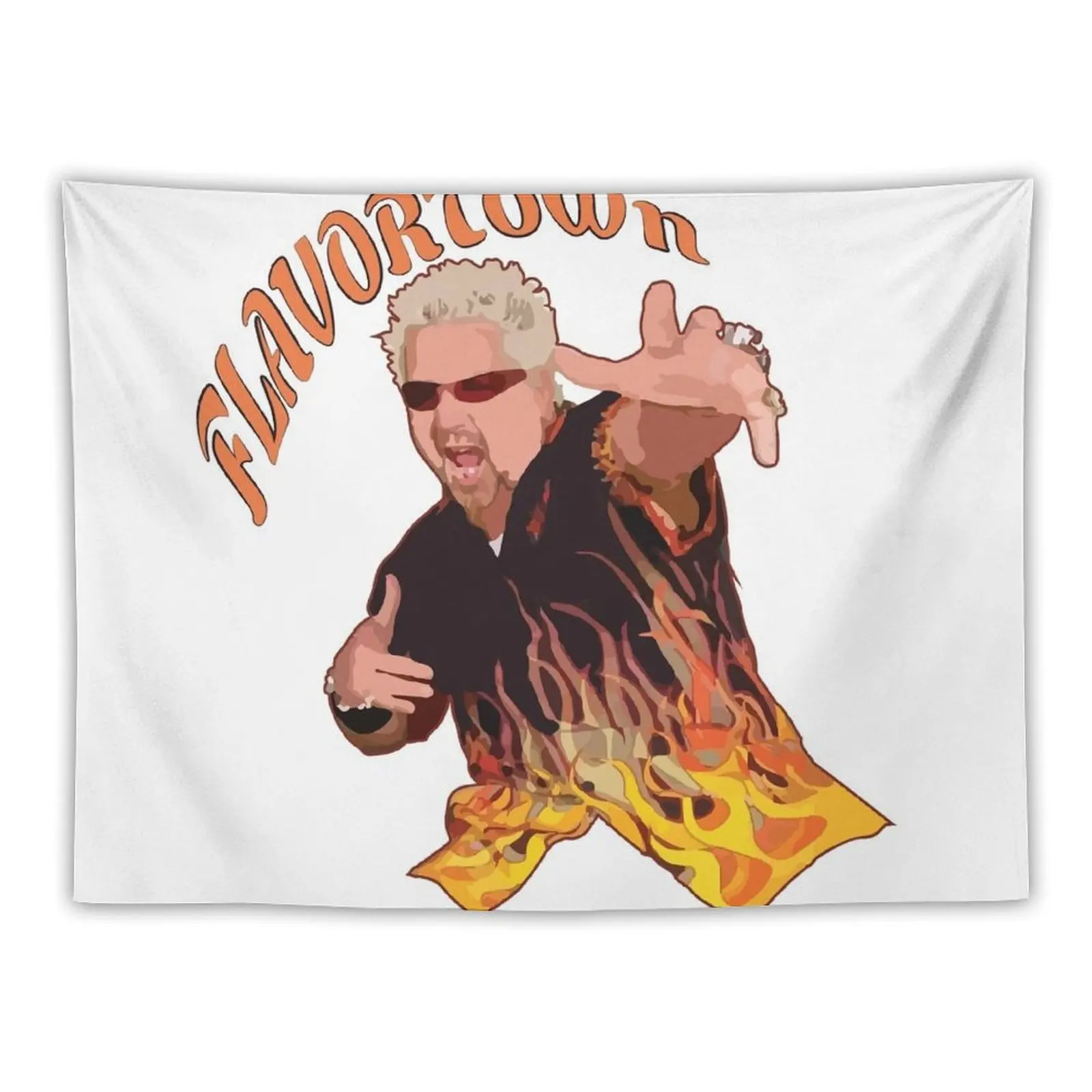 

Guy Fieri Flavortown Tapestry Things To Decorate The Room Outdoor Decoration Room Decoration Aesthetic Tapestry