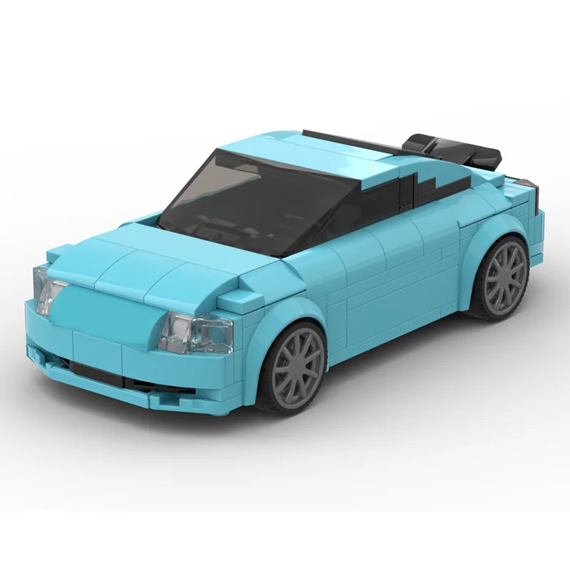 301 قطعة MOC Audiee TT Quattro نموذج سيارة اللبنات هدايا عيد الميلاد لعبة البناء لتقوم بها بنفسك فكرة إبداعية عيد ميلاد الطوب #5