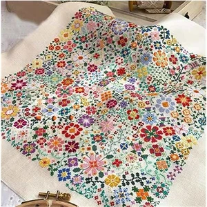 6702 DIY 크로스 스티치 키트 크로스 스티치 크리스마스 제품 프로모션 스티치 키트 세트 크로스 스티치 자수 완전 키트 8 최고의 판매 카운트 크로스 스티치 키트 - №7