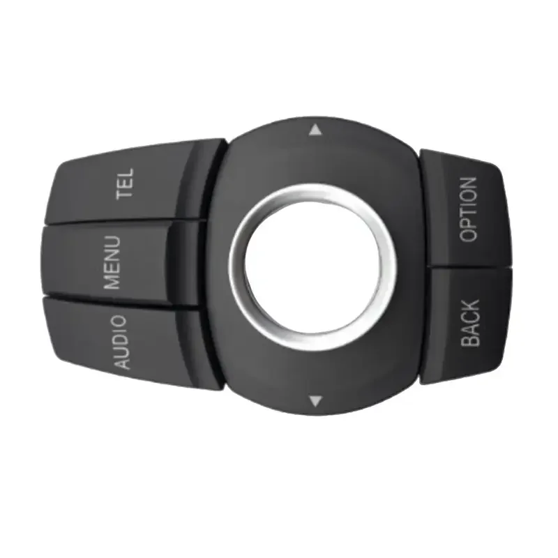 65829381678 Car Central Control Multimedia Controller Button for BMW 1 2 3 4 Series X1 I3 F20 F22 F45 F31 F48 Black